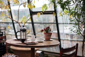 Französischer Kaffeebereiter